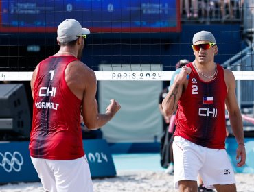 Primos Grimalt vencieron a Italia y entraron al repechaje del vóleibol playa en París 2024