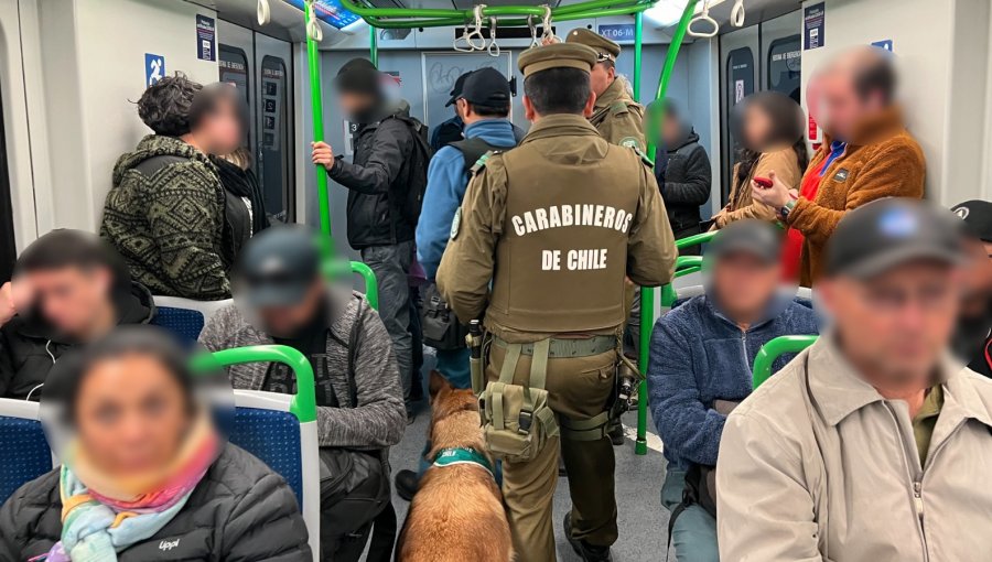 Refuerzan seguridad en Tren Limache-Puerto con operativos entre Carabineros y EFE