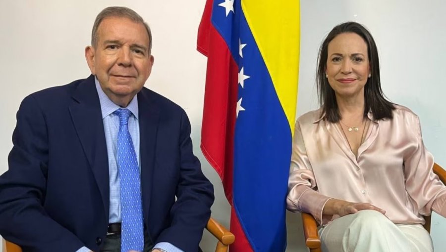 María Corina Machado apela a las FF.AA. para reconocer a Edmundo González como presidente electo de Venezuela