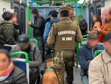 Refuerzan seguridad en Tren Limache-Puerto con operativos entre Carabineros y EFE