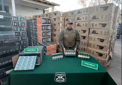 En prisión preventiva banda que ingresó gigantesco contrabando de cigarrillos en San Pedro de Atacama