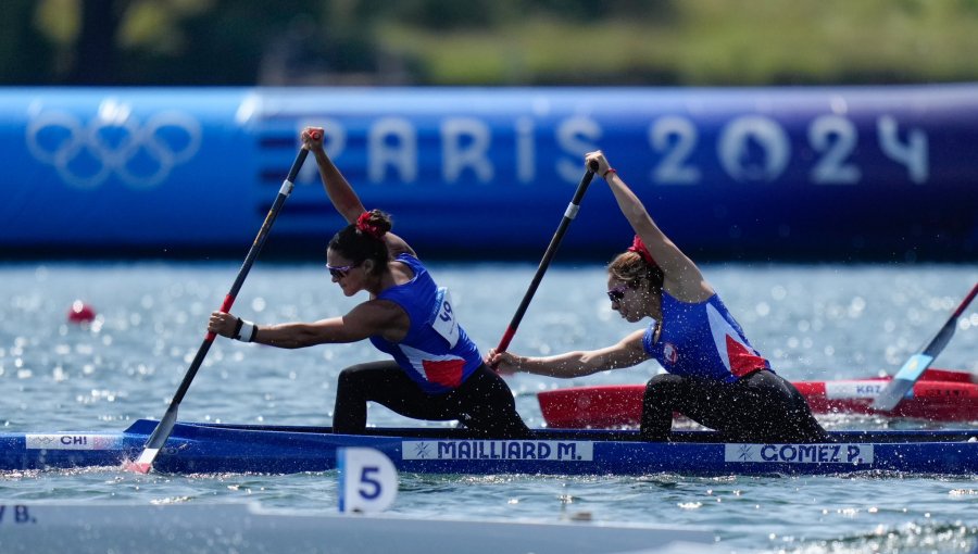 María José Mailliard y Paula Gómez avanzaron a semifinales del canotaje en París 2024