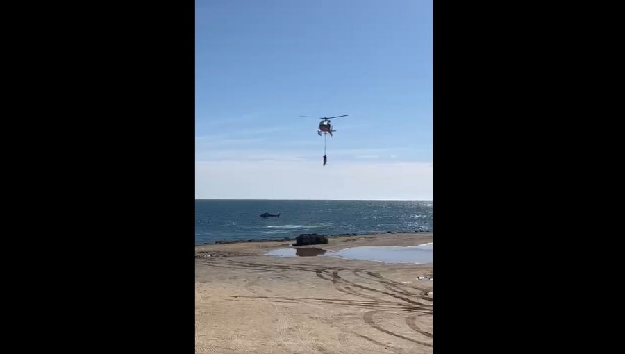 Encuentran cadáver de una mujer flotando en el sector de Puntilla Sanfuentes de Quintero