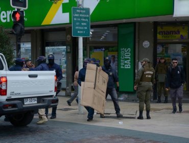 Presentarán una querella por amenazas y lesiones que sufrieron Carabineros e inspectores municipales de Viña del Mar