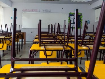 Dos colegios y tres salas cunas y jardines infantiles se mantienen con sus clases suspendidas en la región de Valparaíso