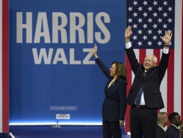 Kamala Harris tuvo su primera actividad pública junto a Tim Walz, su compañero de fórmula para la presidencia de Estados Unidos