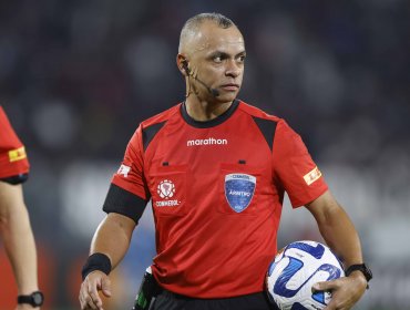 Wilton Sampaio fue designado para arbitrar el partido entre Colo-Colo y Junior por Copa Libertadores