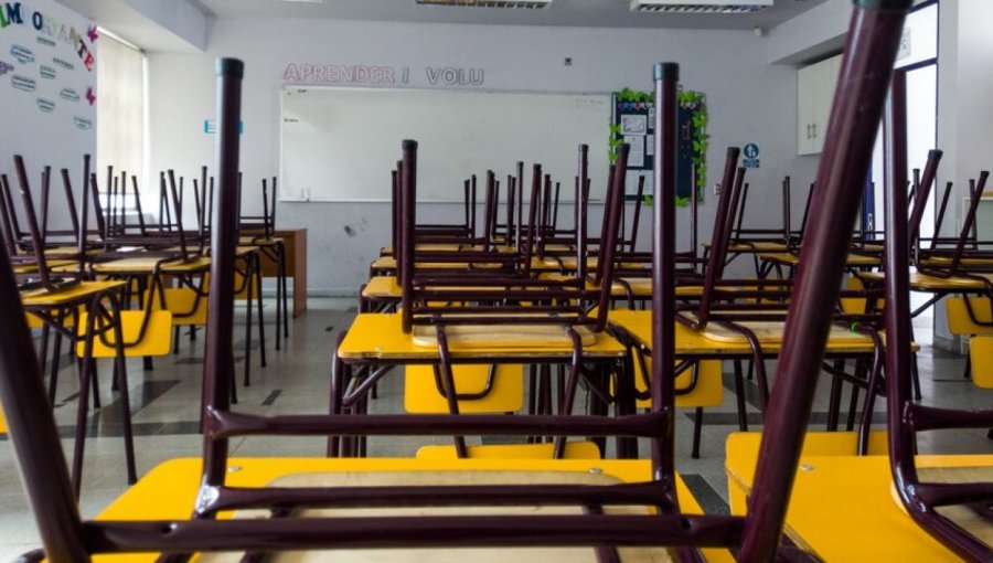 Dos colegios y tres salas cunas y jardines infantiles se mantienen con sus clases suspendidas en la región de Valparaíso