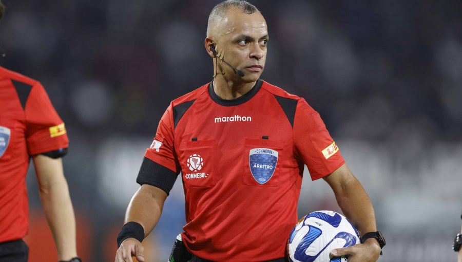 Wilton Sampaio fue designado para arbitrar el partido entre Colo-Colo y Junior por Copa Libertadores