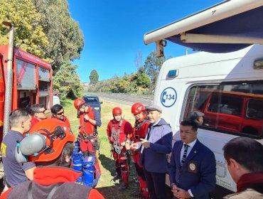 Hallan cadáver en sector de Av. Santos Ossa de Valparaíso: cuerpo estaba al costado de vehículo que mantiene encargo por robo