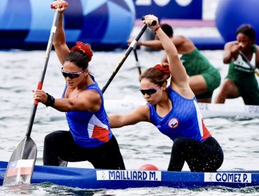 María José Mailliard y Paula Gómez remataron en el 12º lugar del canotaje de París 2024