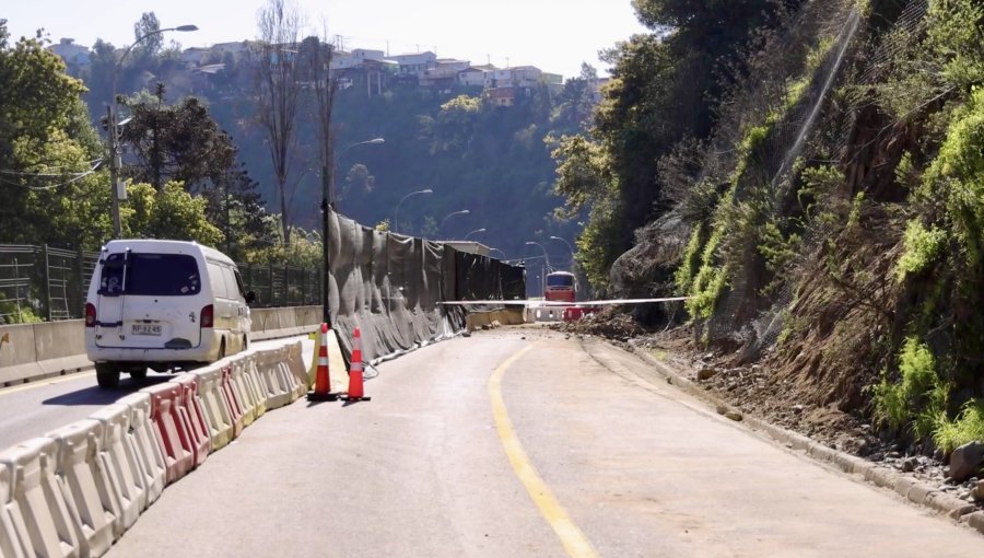 Hasta el 30 de agosto se extenderán las obras de emergencia en la bajada Santos Ossa de Valparaíso: luego habrá una cirugía mayor