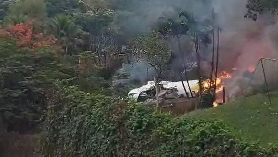 Avión con 62 personas a bordo se estrelló en una zona residencial del estado brasileño de Sao Paulo