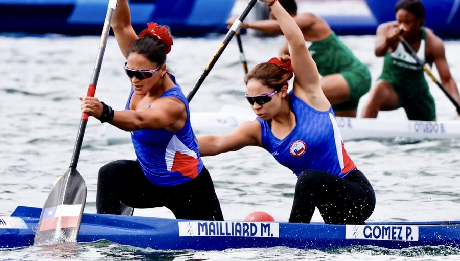 María José Mailliard y Paula Gómez remataron en el 12º lugar del canotaje de París 2024