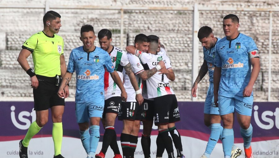 Palestino remontó para golear a O'Higgins en el inicio de la fecha 19 del Campeonato