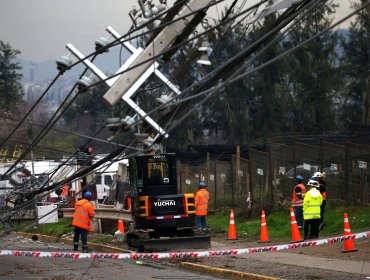 55 mil clientes siguen sin suministro eléctrico a nivel nacional