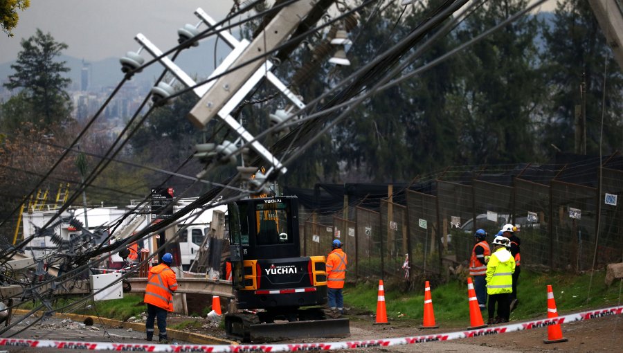 55 mil clientes siguen sin suministro eléctrico a nivel nacional