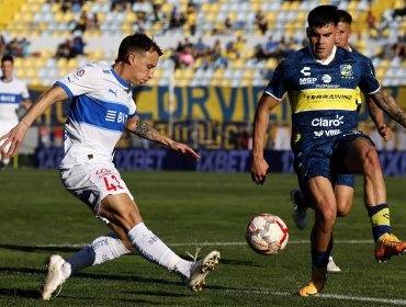 Universidad Católica no pudo alcanzar en la cima a Universidad de Chile tras igualar con Everton en Viña del Mar