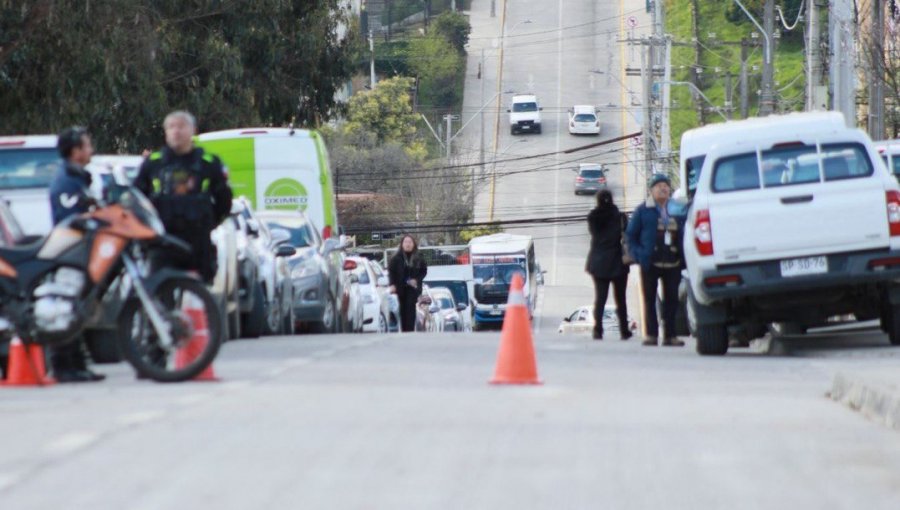 Concretan anhelada pavimentación de la calle Los Pensamientos de Viña del Mar