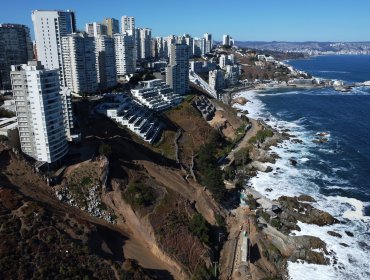 Reducen perímetro de seguridad en socavón del edificio Kandinsky: se restablece parcialmente el tránsito en el camino costero