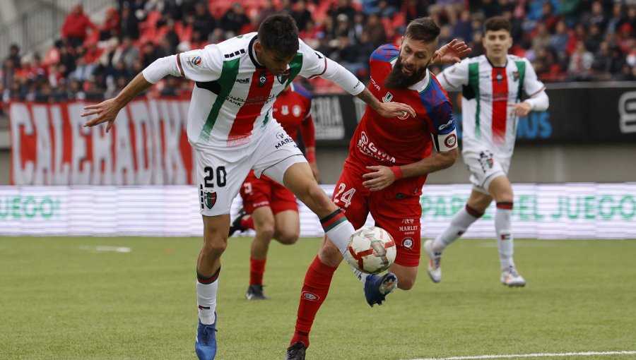 Unión La Calera salió de la zona de descenso directo a costa de Palestino