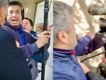 Acusan a cercanos del Alcalde de Rinconada de agredir a equipo de prensa que buscaba respuestas sobre supuestas irregularidades