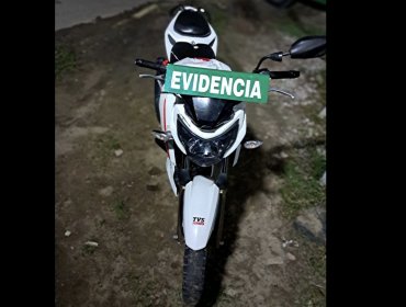 Detención ciudadana en la parte alta de Viña: Vecinos retuvieron a delincuentes que robaron una motocicleta en El Olivar