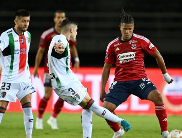 Palestino cae goleado ante Independiente Medellín y se despide de la Copa Sudamericana