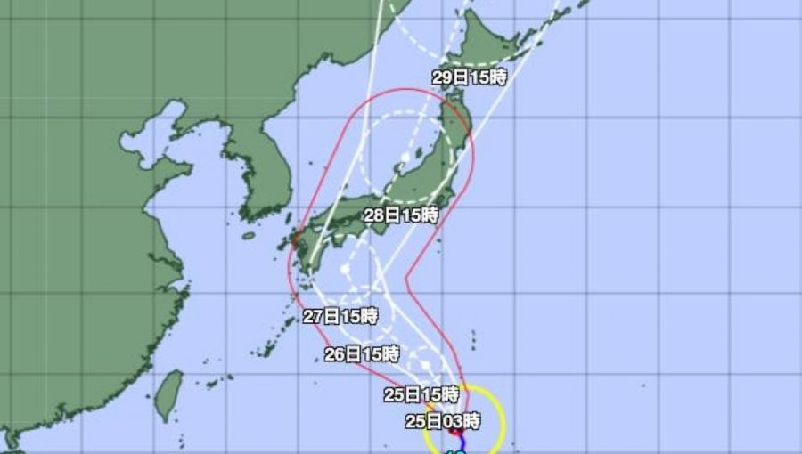 Japón se prepara para temible tifón Shanshan: Dejaría daños devastadores