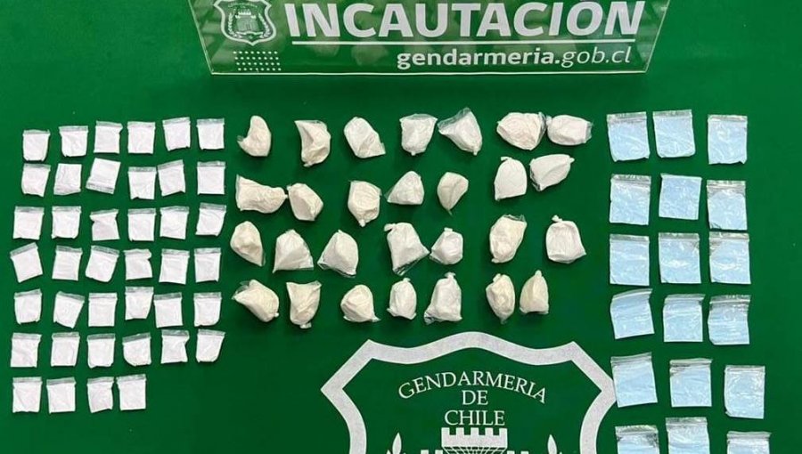 Incautan cerca de 100 dosis de drogas durante visita a internas de la cárcel de San Antonio