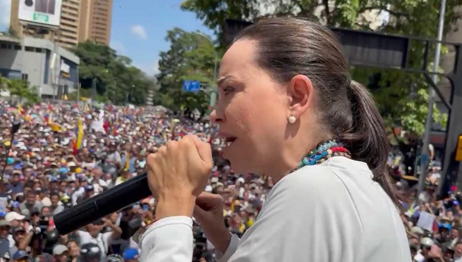 A un mes de las elecciones presidenciales de Venezuela: María Corina Machado convoca para este miércoles una nueva movilización contra Maduro