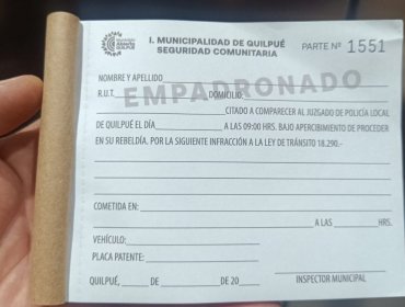 Detectan estafa a través de falsos partes en Quilpué: Municipio presentará una denuncia