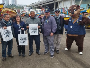 Veda de la merluza común fue lanzada en Valparaíso: llaman a la comunidad a sumarse a la campaña «No me venda la pescá»