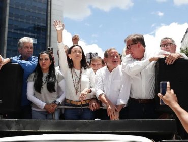 María Corina Machado dice que "ni un solo Gobierno democrático del mundo ha reconocido el fraude" de Nicolás Maduro