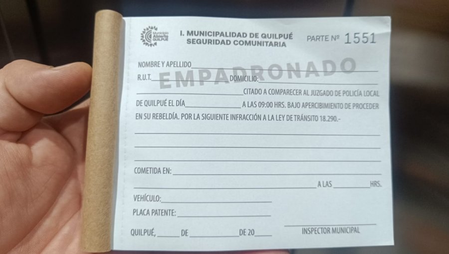 Detectan estafa a través de falsos partes en Quilpué: Municipio presentará una denuncia