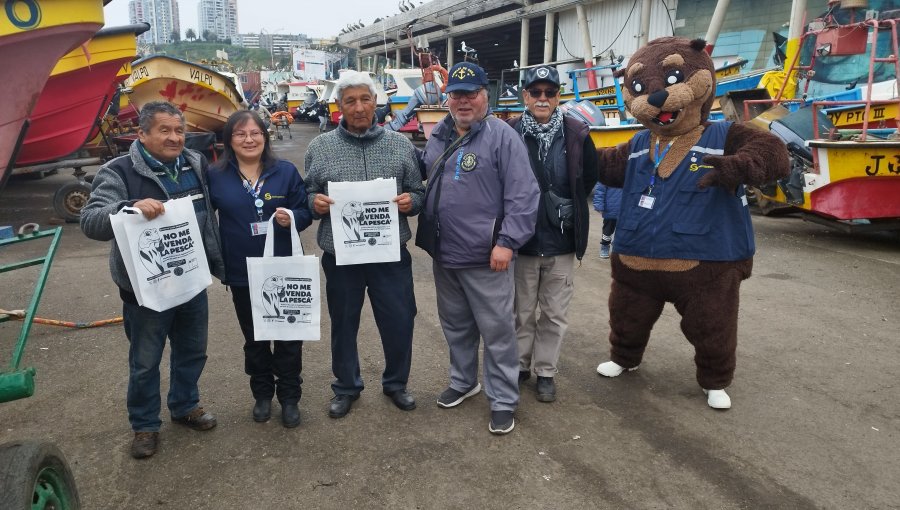 Veda de la merluza común fue lanzada en Valparaíso: llaman a la comunidad a sumarse a la campaña «No me venda la pescá»