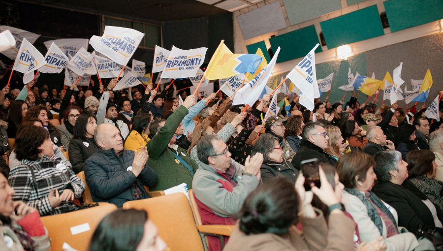 Ripamonti lanza su comando y campaña con multitudinario acto con la consigna que "recuperamos" Viña de la corrupción