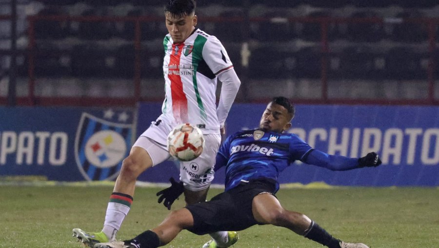 Palestino despertó en el epílogo para empatarle a Huachipato que sale de la zona de descenso