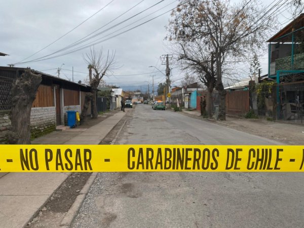 Operativo en La Florida termina con hombre herido a bala luego que intentara agredir a carabineros con un machete