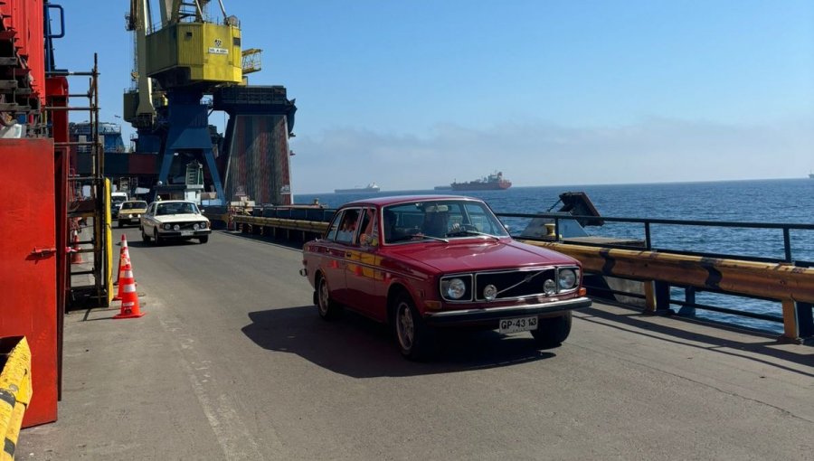 Club Volvo Chile visitó Puerto Ventanas en exposición abierta a la comunidad y trabajadores PVSA