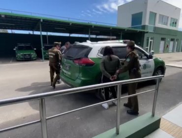 Secuestro en el centro de Viña: Investigación de Carabineros permite detener en Quilpué a un joven de 25 y a una adolescente de 16 años