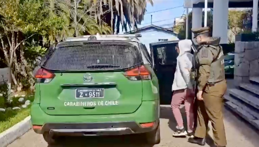 Capturan a mujer que protagonizó violento robo con intimidación en local de Playa Ancha