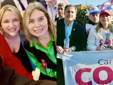 María Carolina Corti y sus dos gobernadores: Candidata RN a la Alcaldía de Quilpué hace campaña con Hoffmann y Venezian