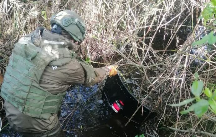 Encuentran en comunidad mapuche un escudo balístico perteneciente a carabineros asesinados en Cañete