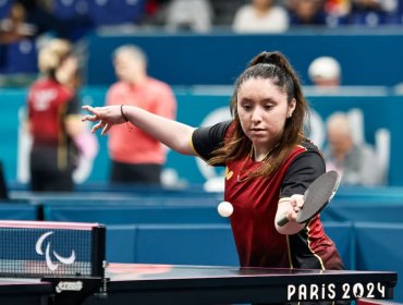 Florencia Pérez logró un bronce para Chile en el tenis de mesa de los Juegos Paralímpicos