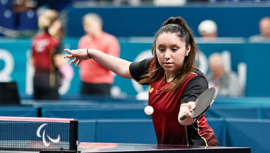 Florencia Pérez logró un bronce para Chile en el tenis de mesa de los Juegos Paralímpicos