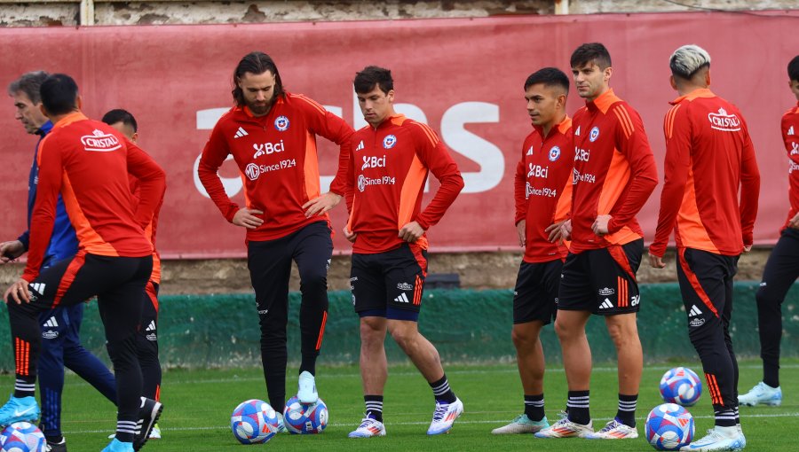 Chile retomó los entrenamientos de cara al partido ante Bolivia por Clasificatorias