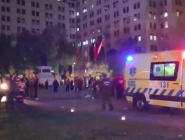 Hombre se prendió fuego a lo bonzo frente al Palacio de La Moneda: fue trasladado a la ex Posta Central