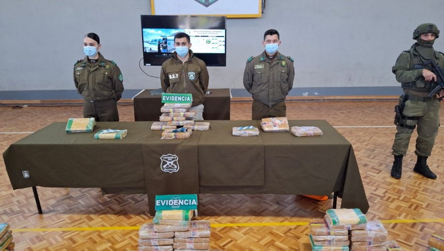 Desbaratan a banda delictual e incautan 248 kilos de marihuana: Ocultaban la droga en un búnker en Antofagasta