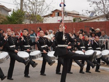 Miles de personas presenciaron el tradicional desfile escolar de Fiestas Patrias en Villa Alemana